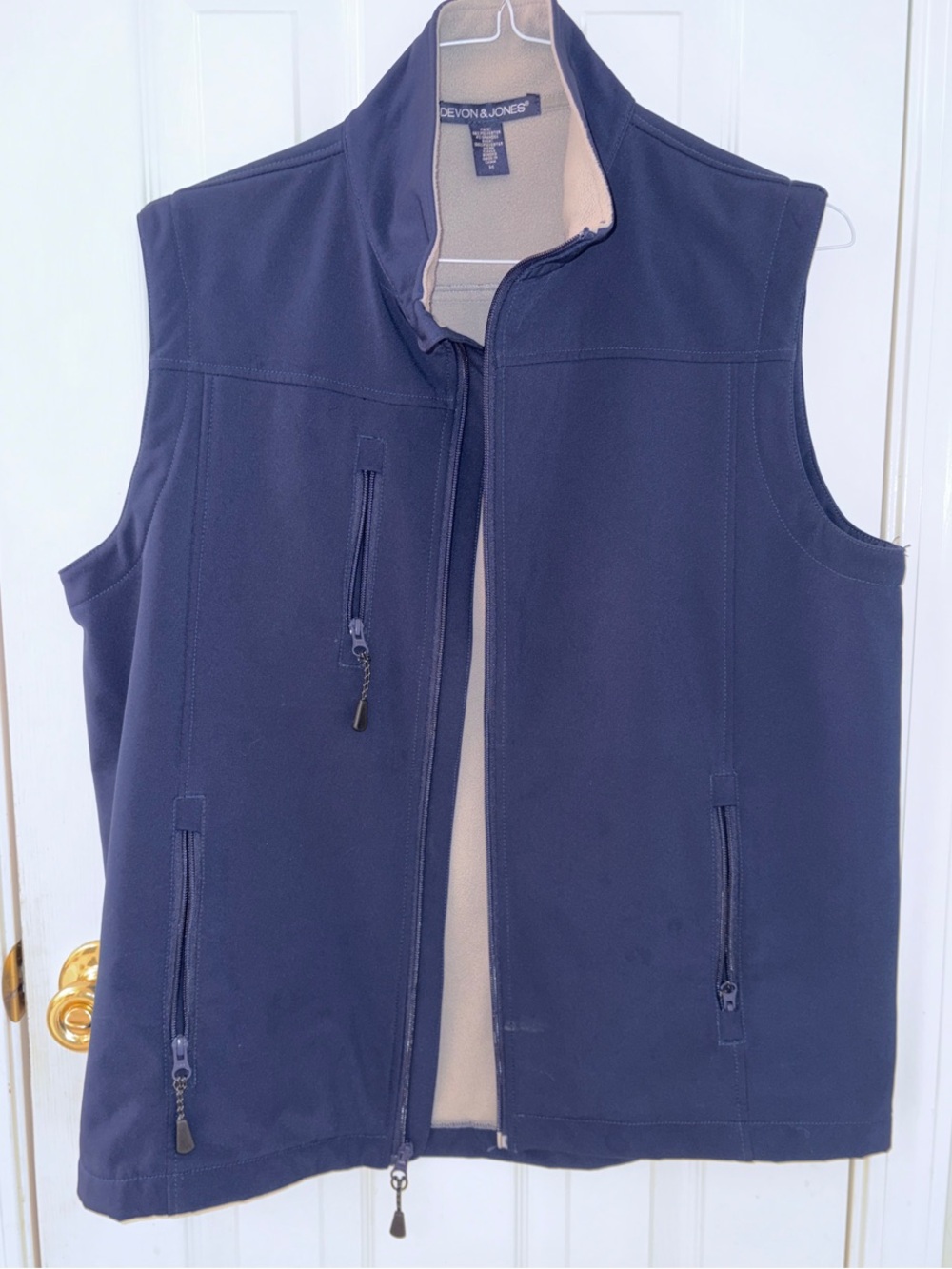 Navy Softshell Vest - Men’s